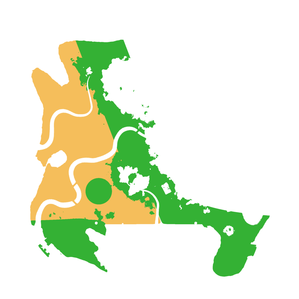 Biome Rust Map: Procedural Map, Size: 3000, Seed: 675747463