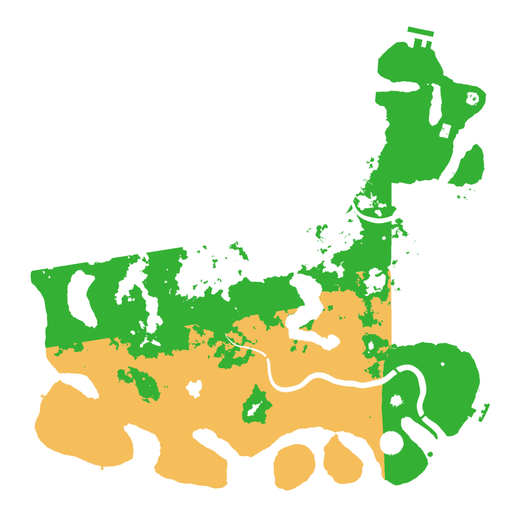 Biome Rust Map: Procedural Map, Size: 4000, Seed: 2103869764