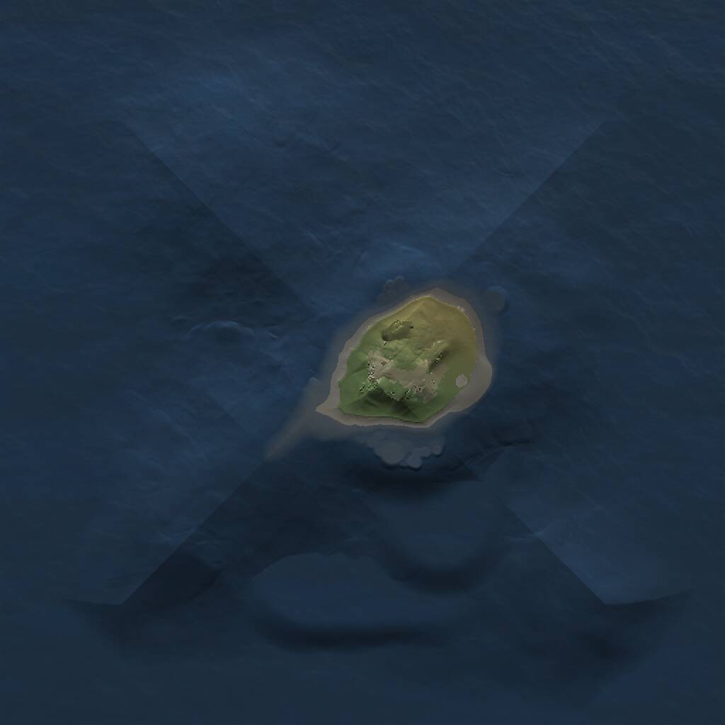 Rust Map: Procedural Map, Size: 1000, Seed: 591563965, 1 Monuments