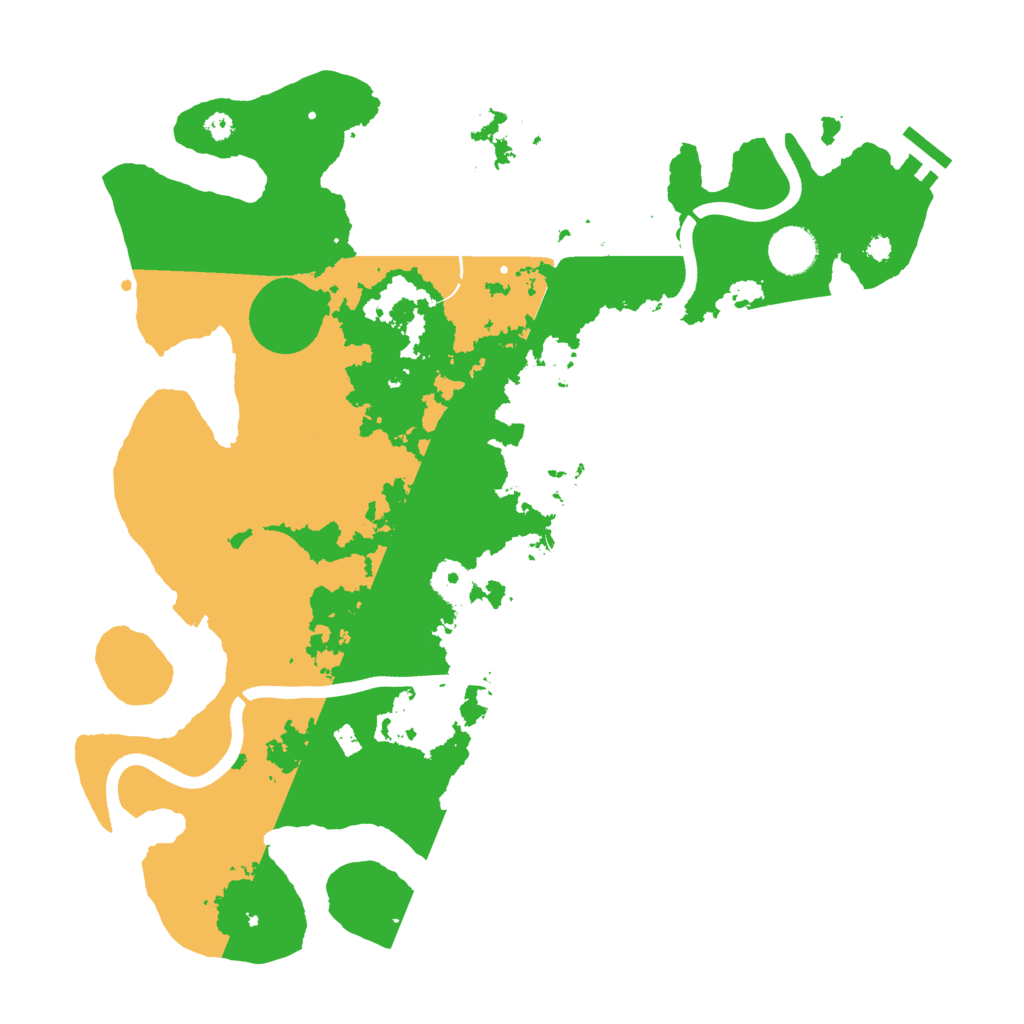 Biome Rust Map: Procedural Map, Size: 3750, Seed: 1234592649