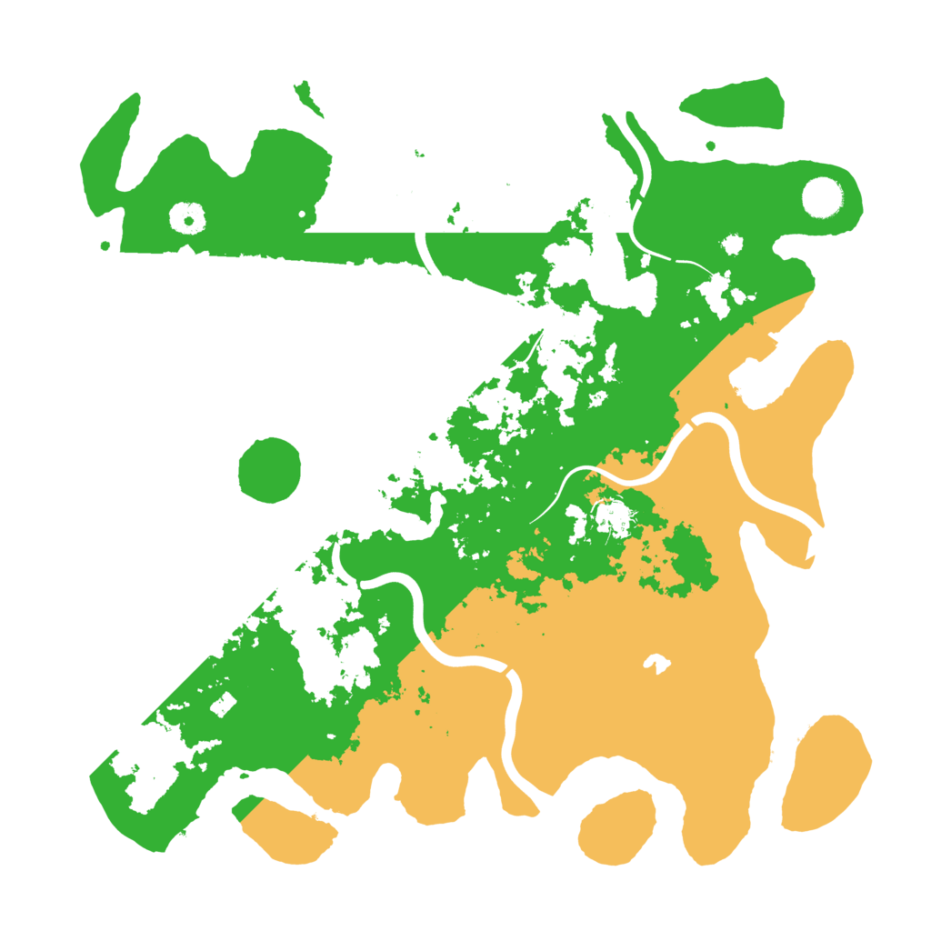 Biome Rust Map: Procedural Map, Size: 4000, Seed: 842303