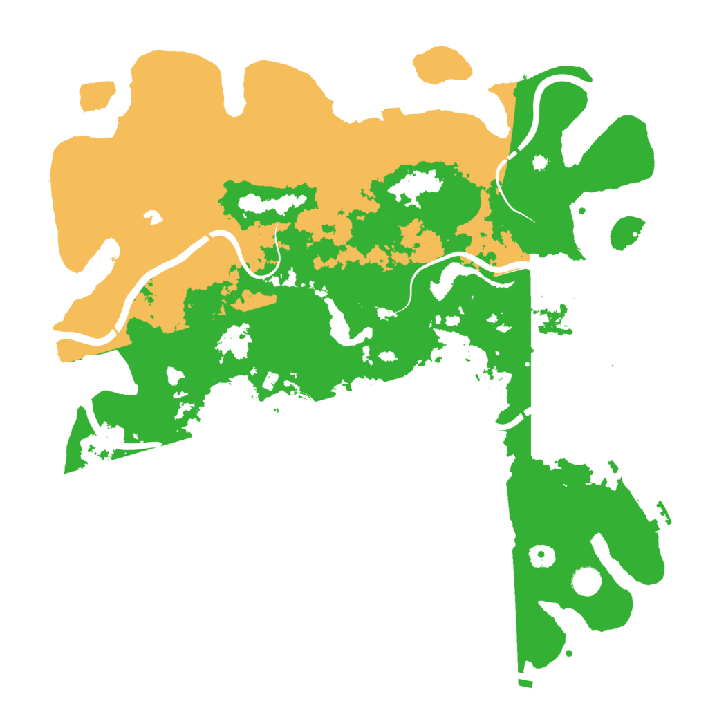 Biome Rust Map: Procedural Map, Size: 4250, Seed: 1092650872