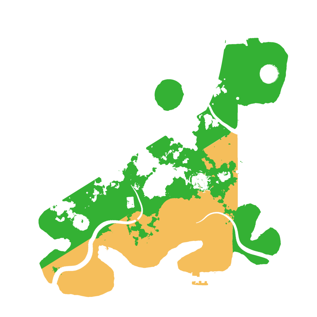 Biome Rust Map: Procedural Map, Size: 3000, Seed: 22012