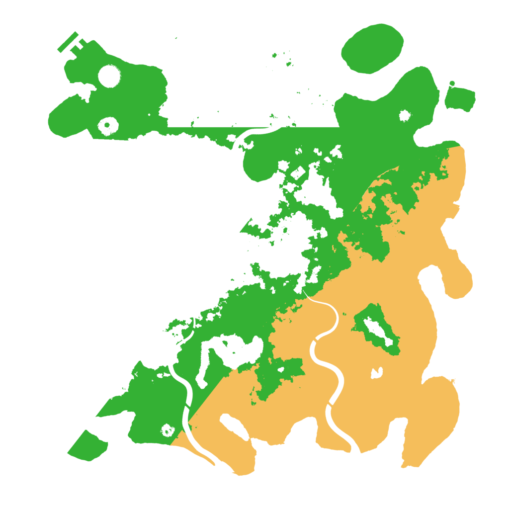 Biome Rust Map: Procedural Map, Size: 4000, Seed: 1170191038