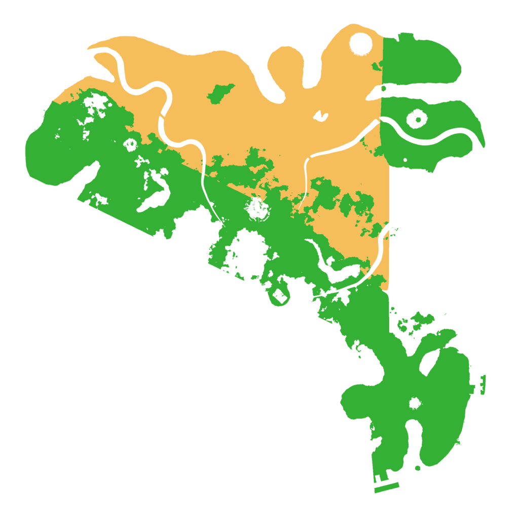 Biome Rust Map: Procedural Map, Size: 4000, Seed: 1229692004