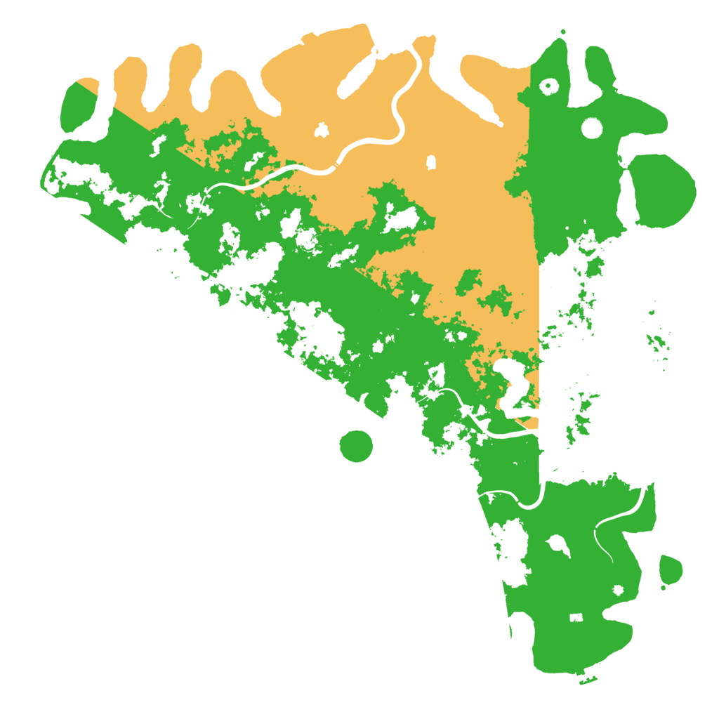 Biome Rust Map: Procedural Map, Size: 6000, Seed: 89060160