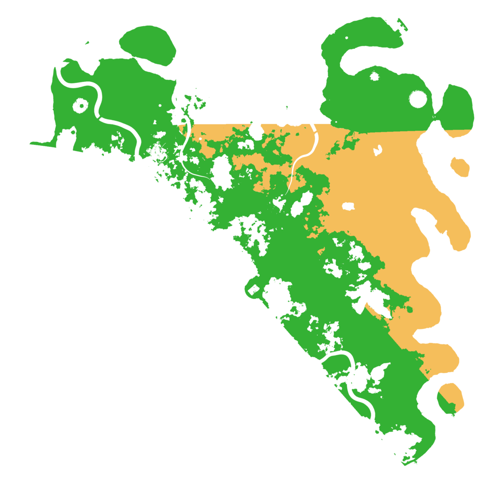 Biome Rust Map: Procedural Map, Size: 5000, Seed: 1165982093
