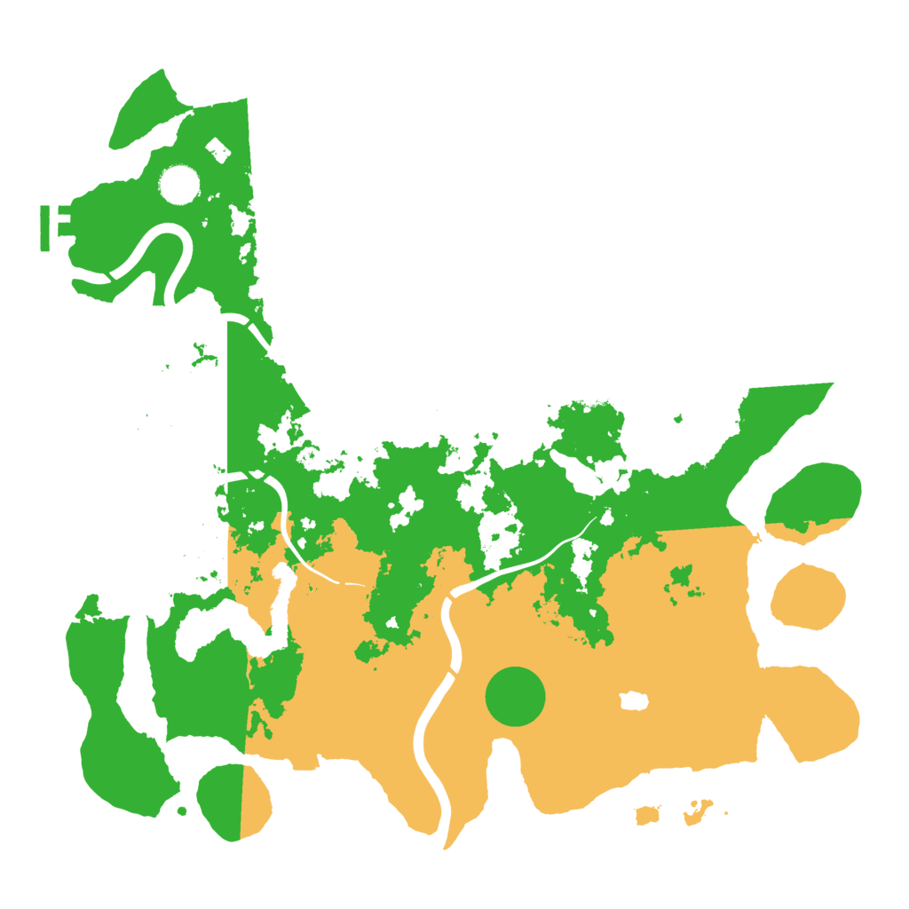Biome Rust Map: Procedural Map, Size: 4000, Seed: 986408951