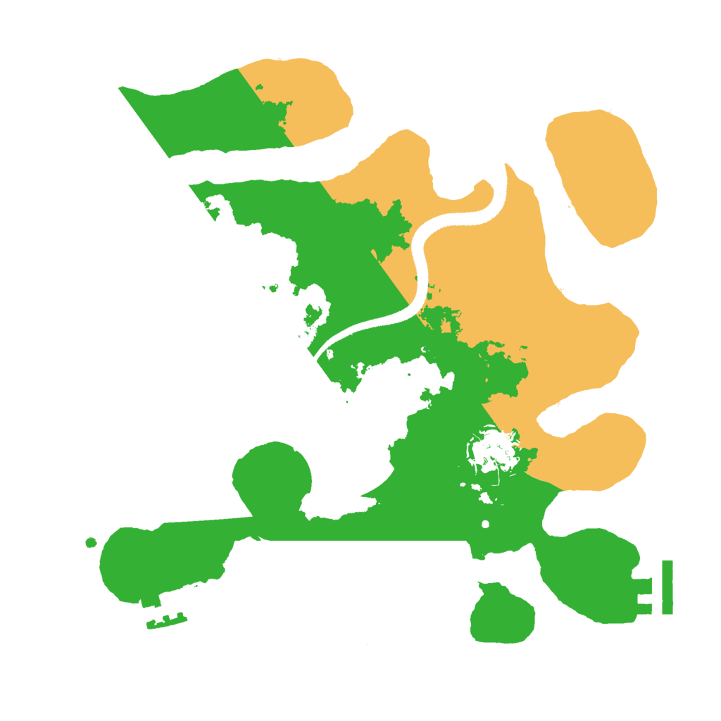 Biome Rust Map: Procedural Map, Size: 2700, Seed: 1769342490