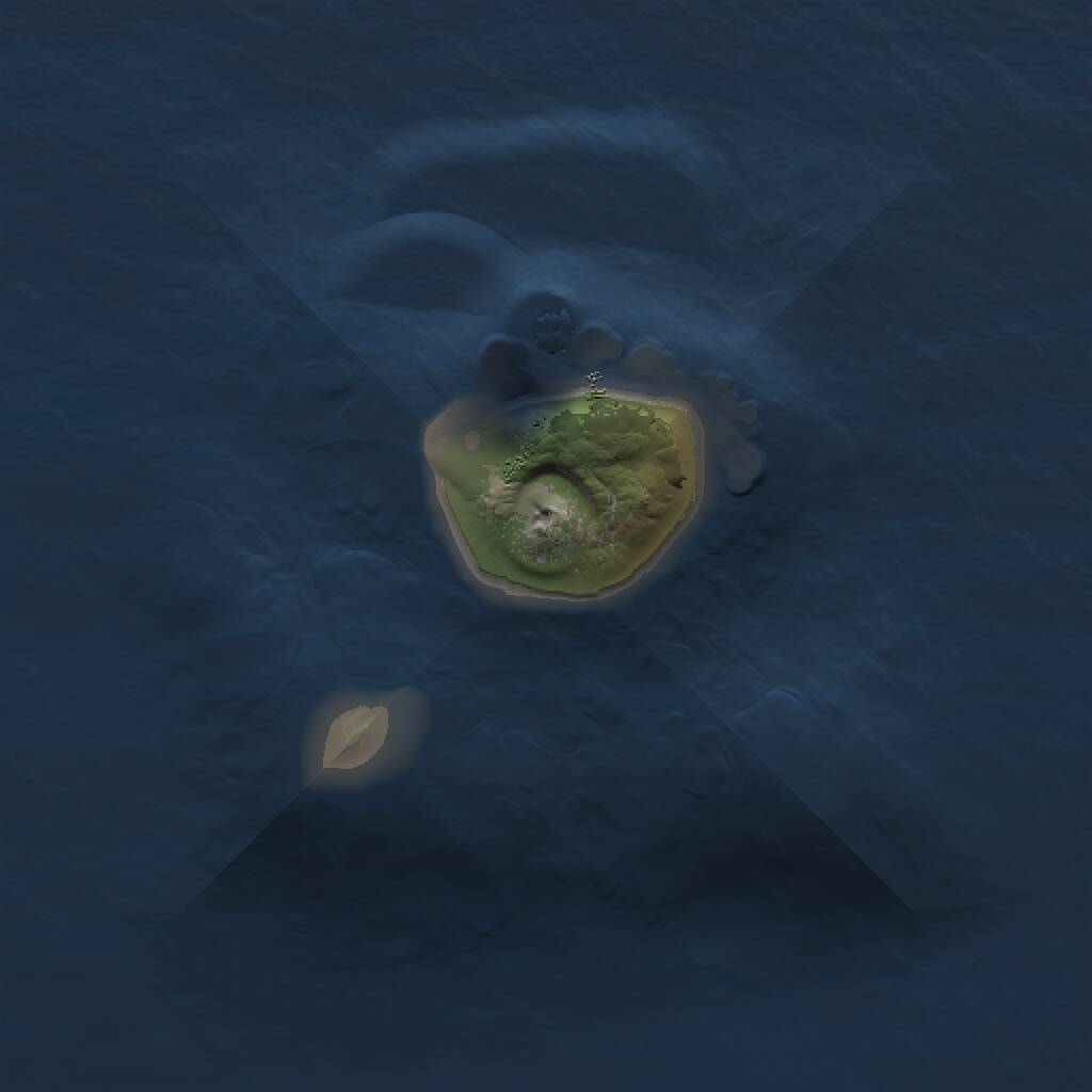 Rust Map: Procedural Map, Size: 1000, Seed: 1681426037, 1 Monuments