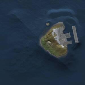 Thumbnail Rust Map: Procedural Map, Size: 1000, Seed: 649039828, 2 Monuments