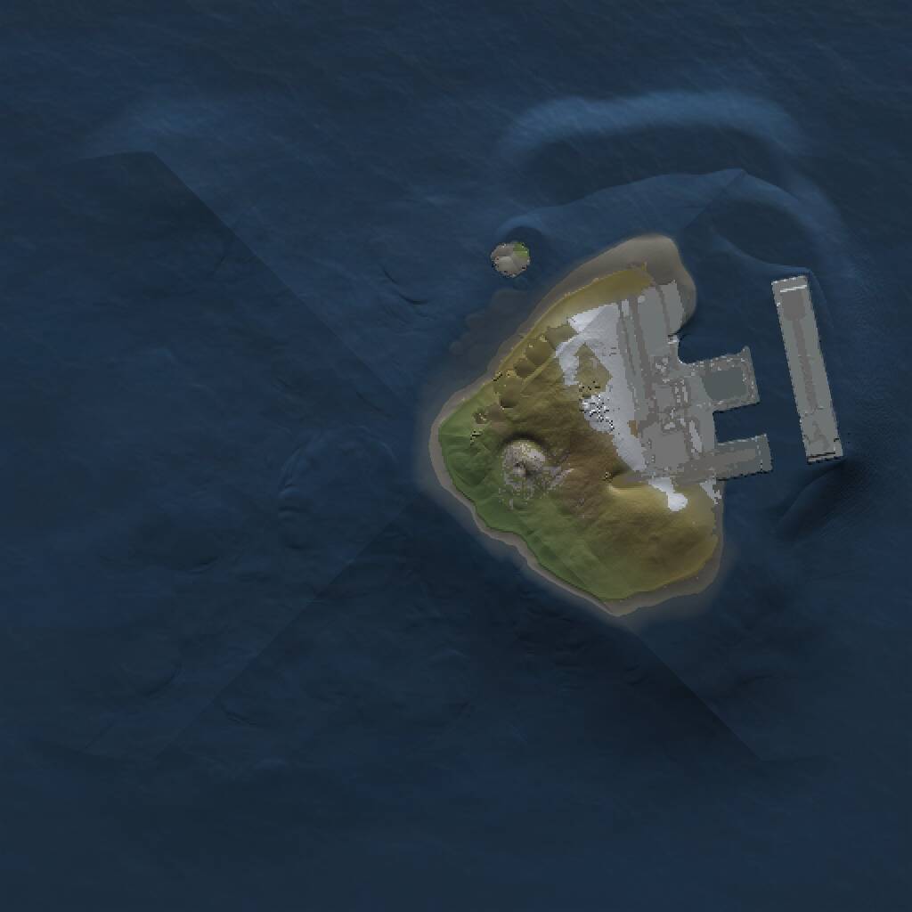 Rust Map: Procedural Map, Size: 1000, Seed: 649039828, 2 Monuments