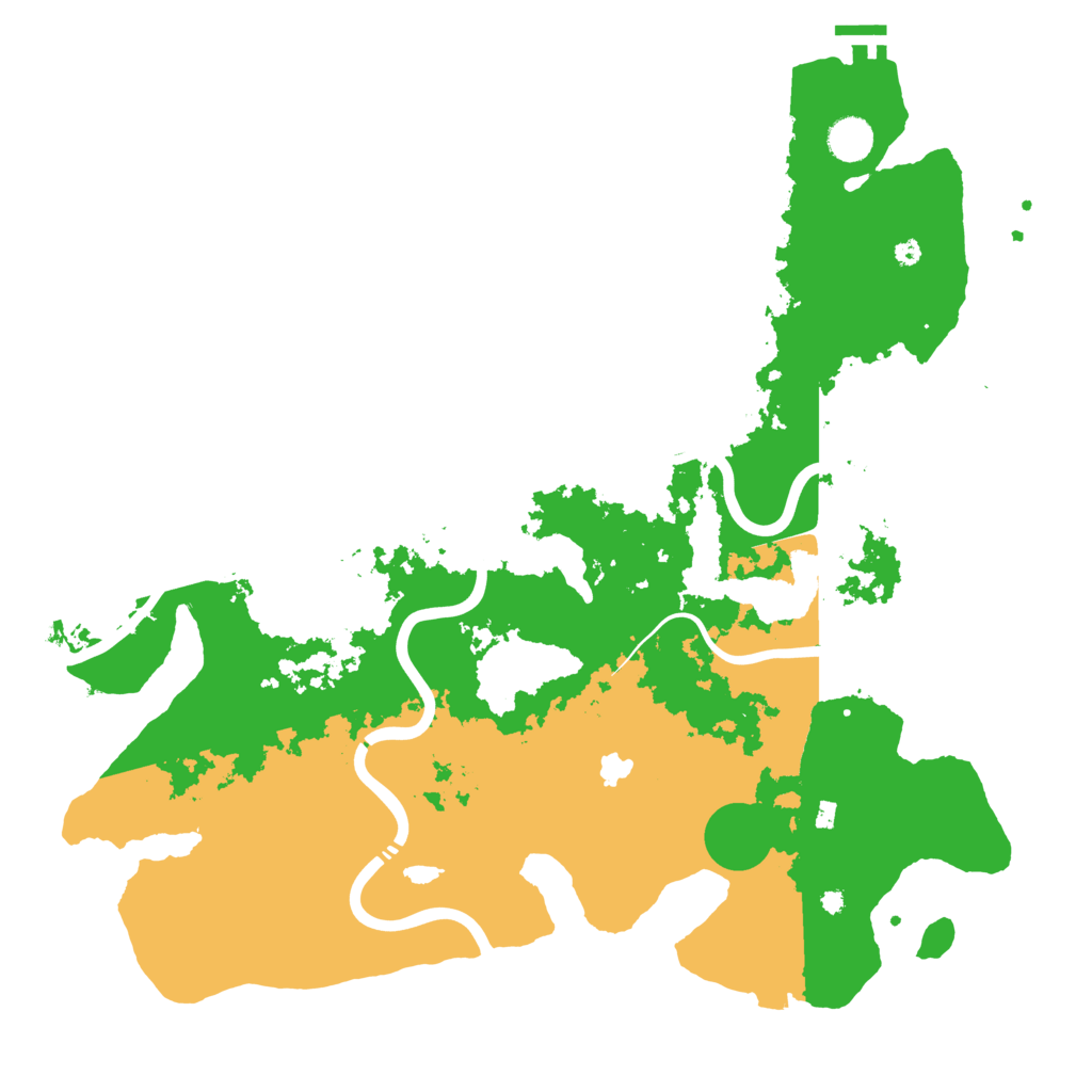 Biome Rust Map: Procedural Map, Size: 4250, Seed: 681695958