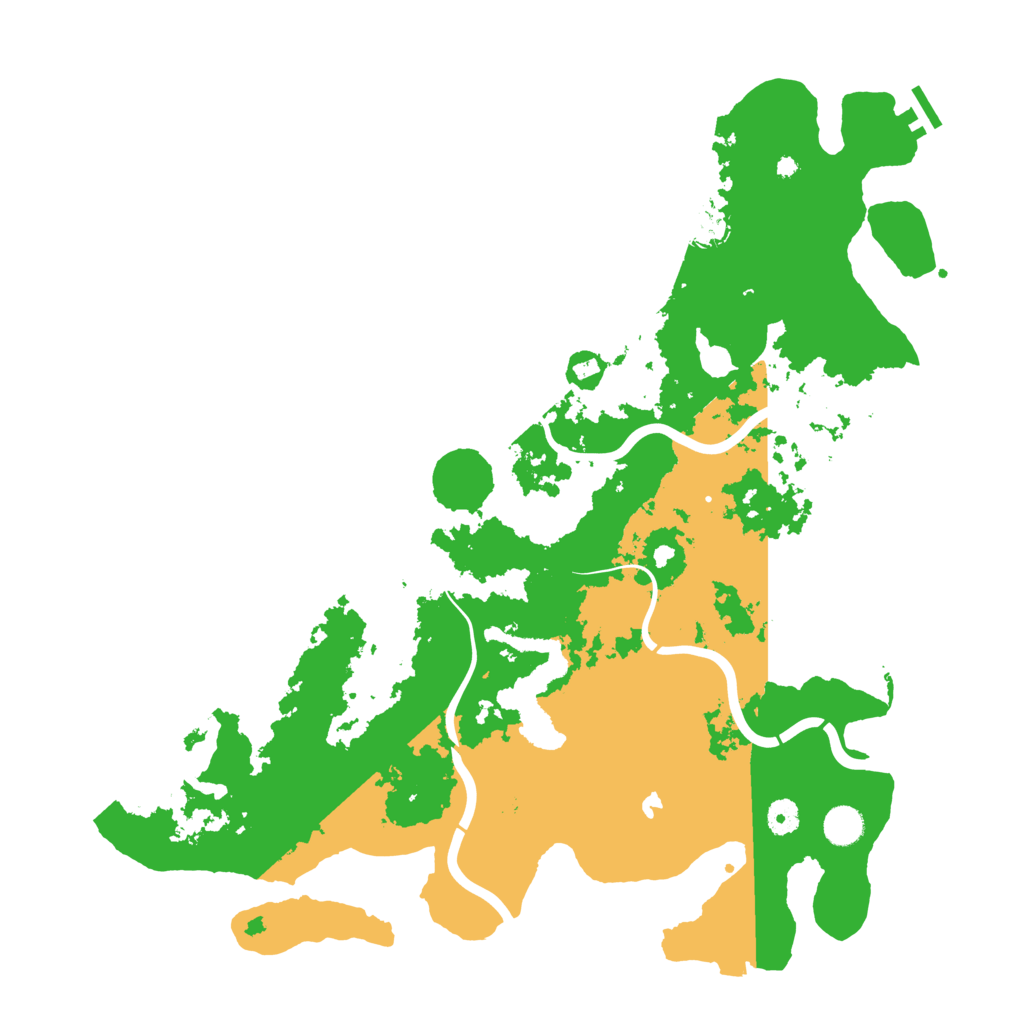 Biome Rust Map: Procedural Map, Size: 4500, Seed: 2094740900