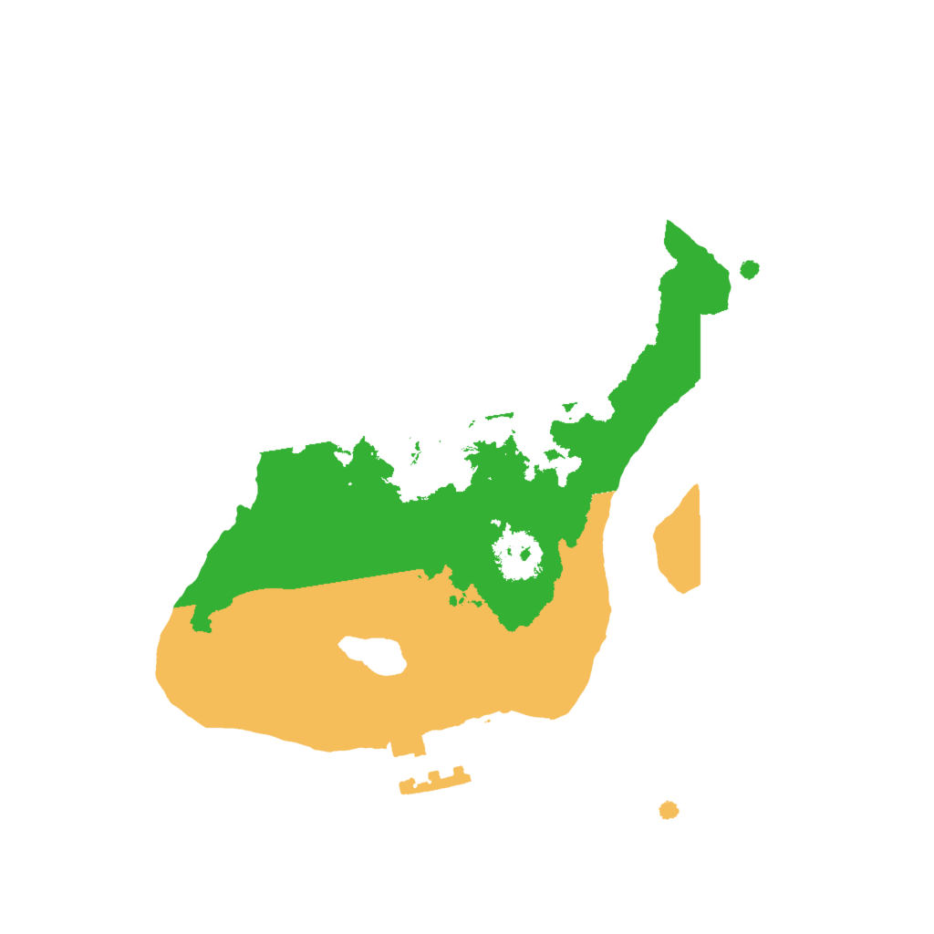 Biome Rust Map: Procedural Map, Size: 2000, Seed: 1921035467