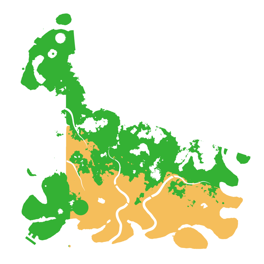 Biome Rust Map: Procedural Map, Size: 4500, Seed: 1822451969