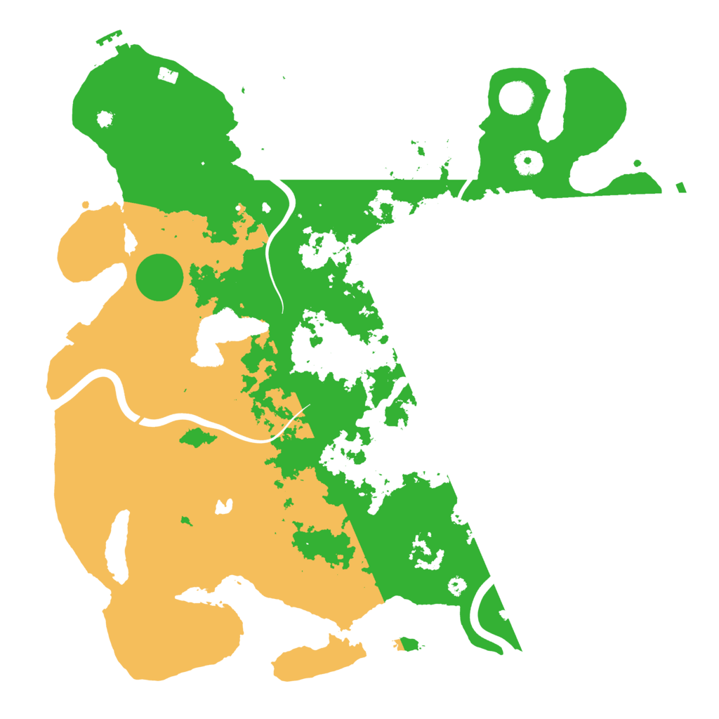 Biome Rust Map: Procedural Map, Size: 4000, Seed: 507114165