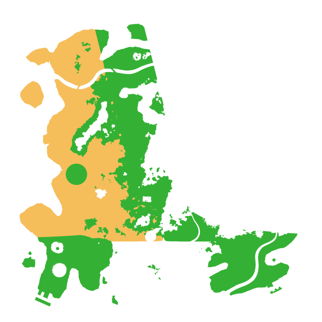 Biome Rust Map: Procedural Map, Size: 4000, Seed: 56000