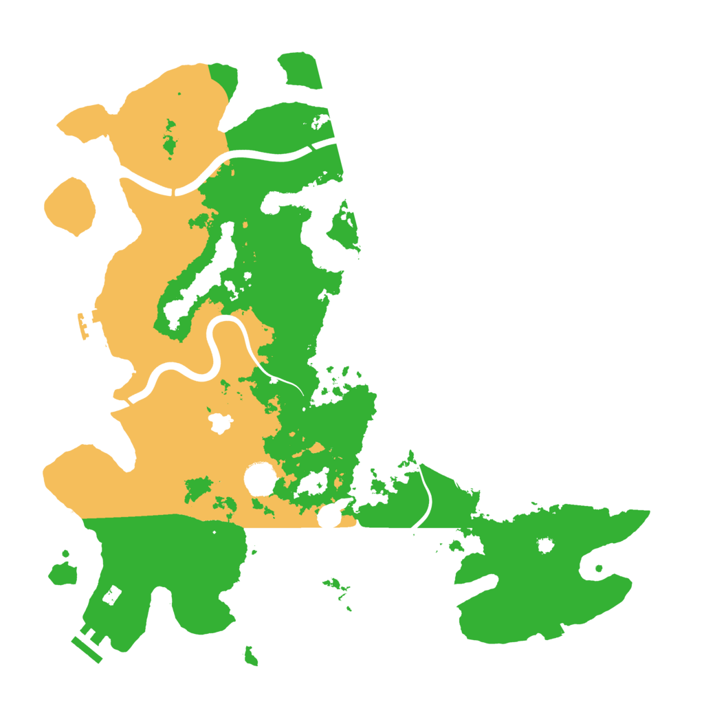 Biome Rust Map: Procedural Map, Size: 4000, Seed: 56000