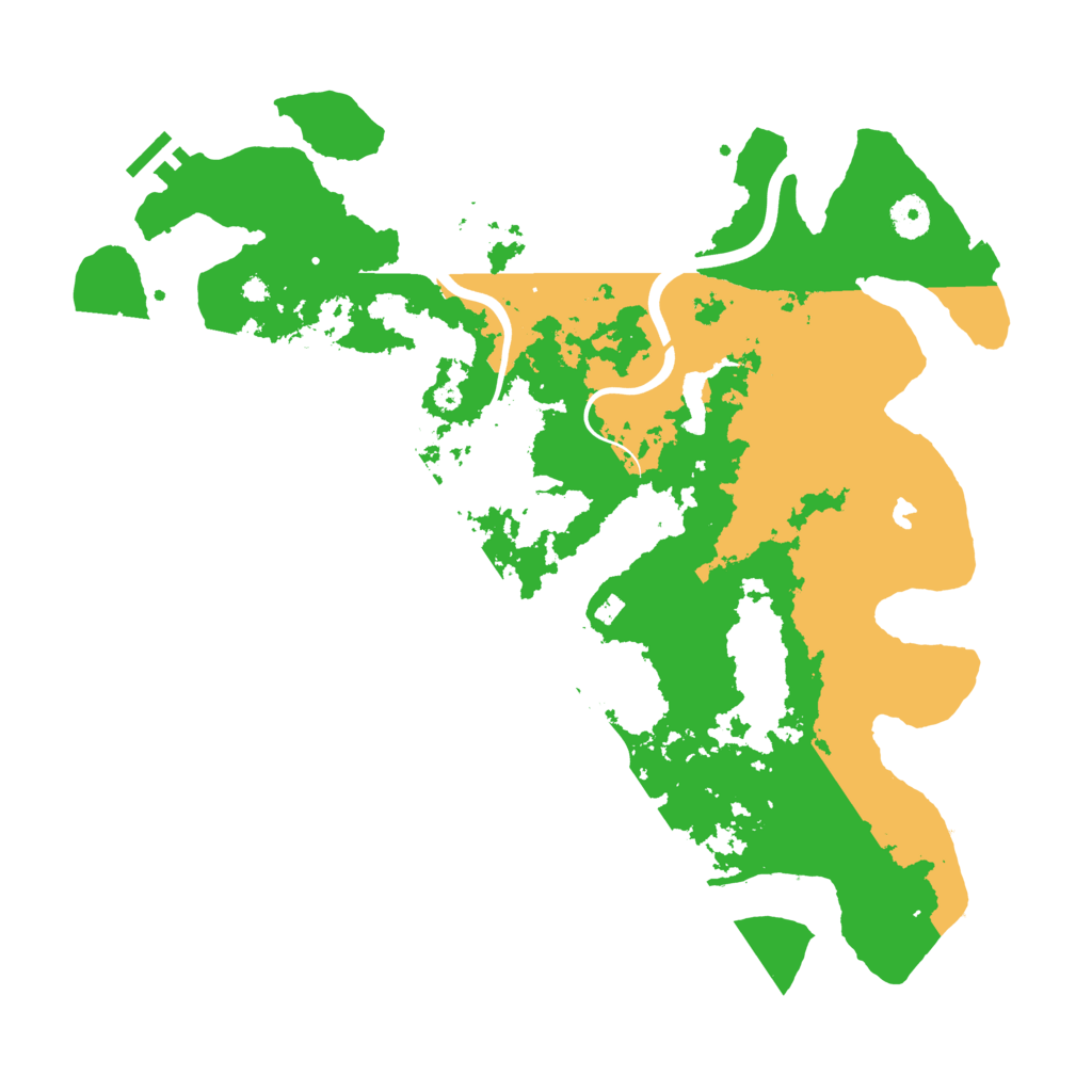 Biome Rust Map: Procedural Map, Size: 4000, Seed: 1361216274