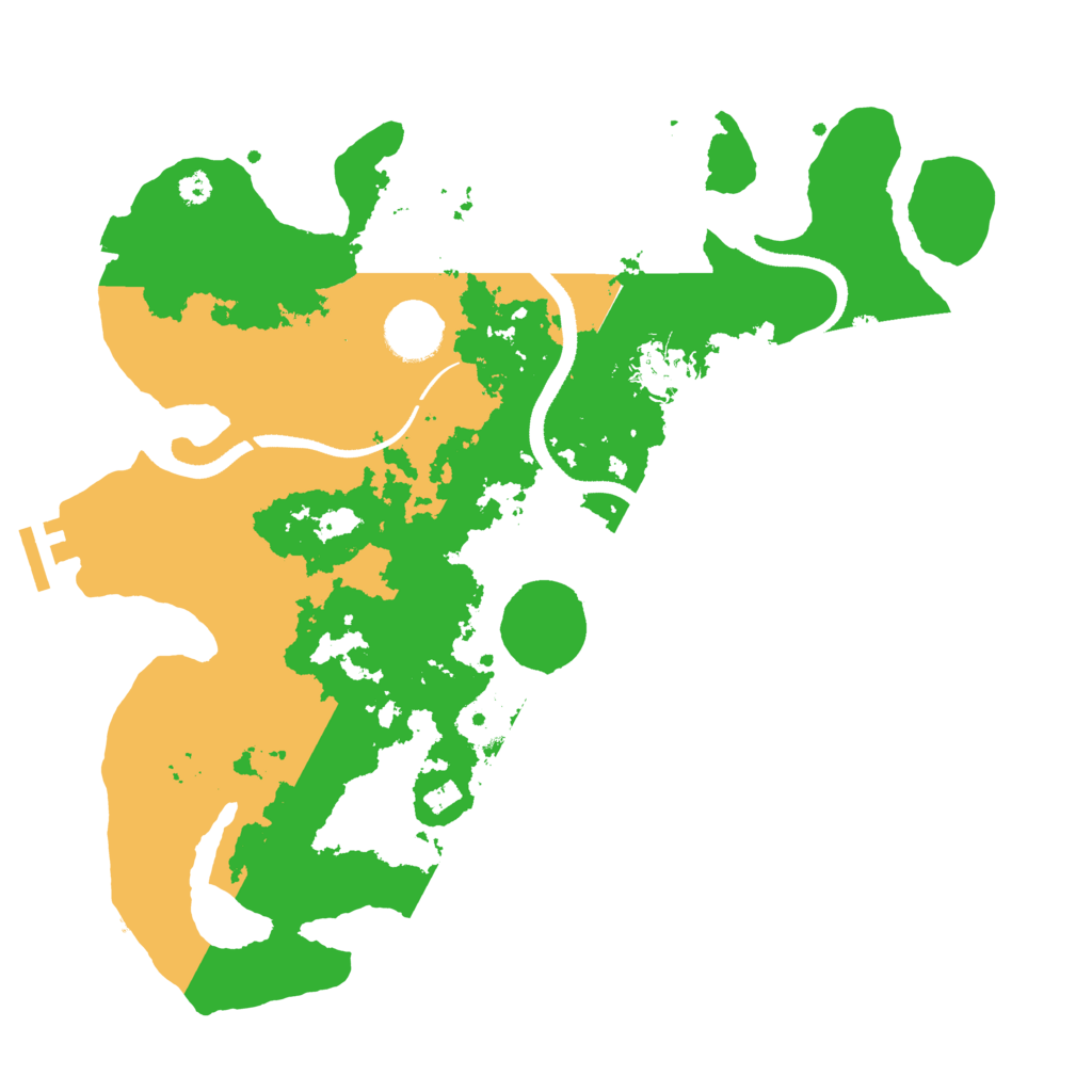 Biome Rust Map: Procedural Map, Size: 3400, Seed: 1256214713