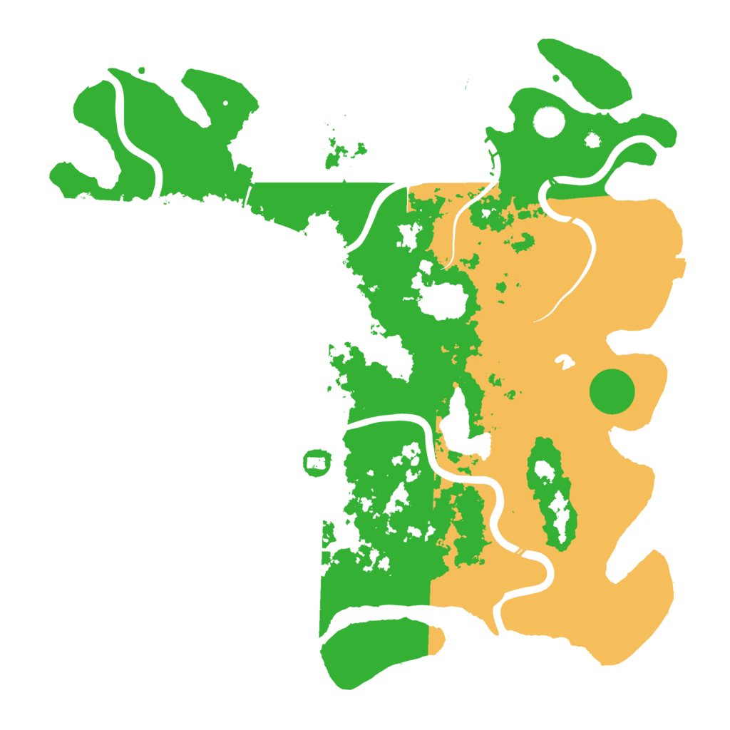 Biome Rust Map: Procedural Map, Size: 4250, Seed: 1340167793