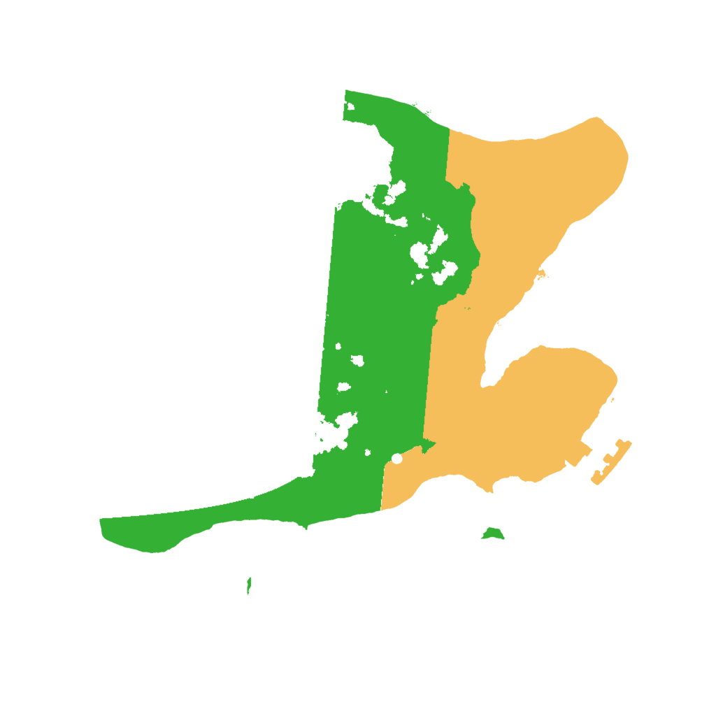 Biome Rust Map: Procedural Map, Size: 2000, Seed: 468921007
