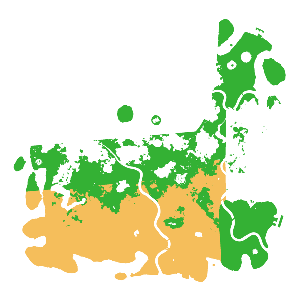 Biome Rust Map: Procedural Map, Size: 5000, Seed: 89873248