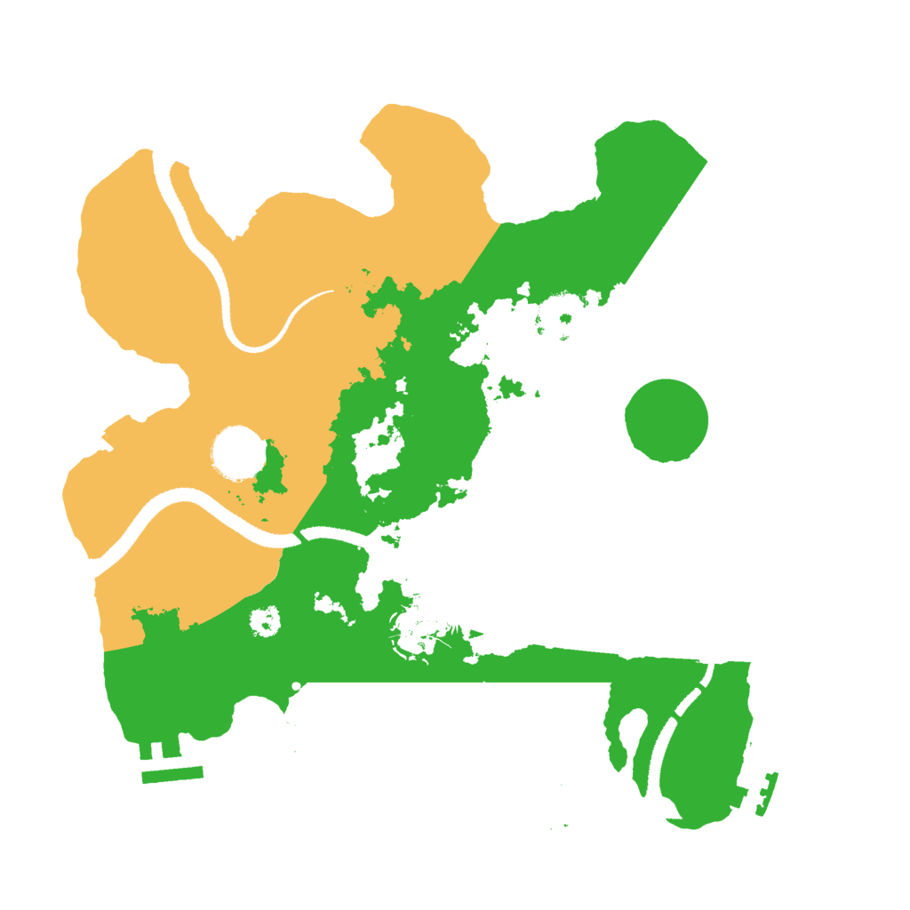 Biome Rust Map: Procedural Map, Size: 3000, Seed: 1475164994