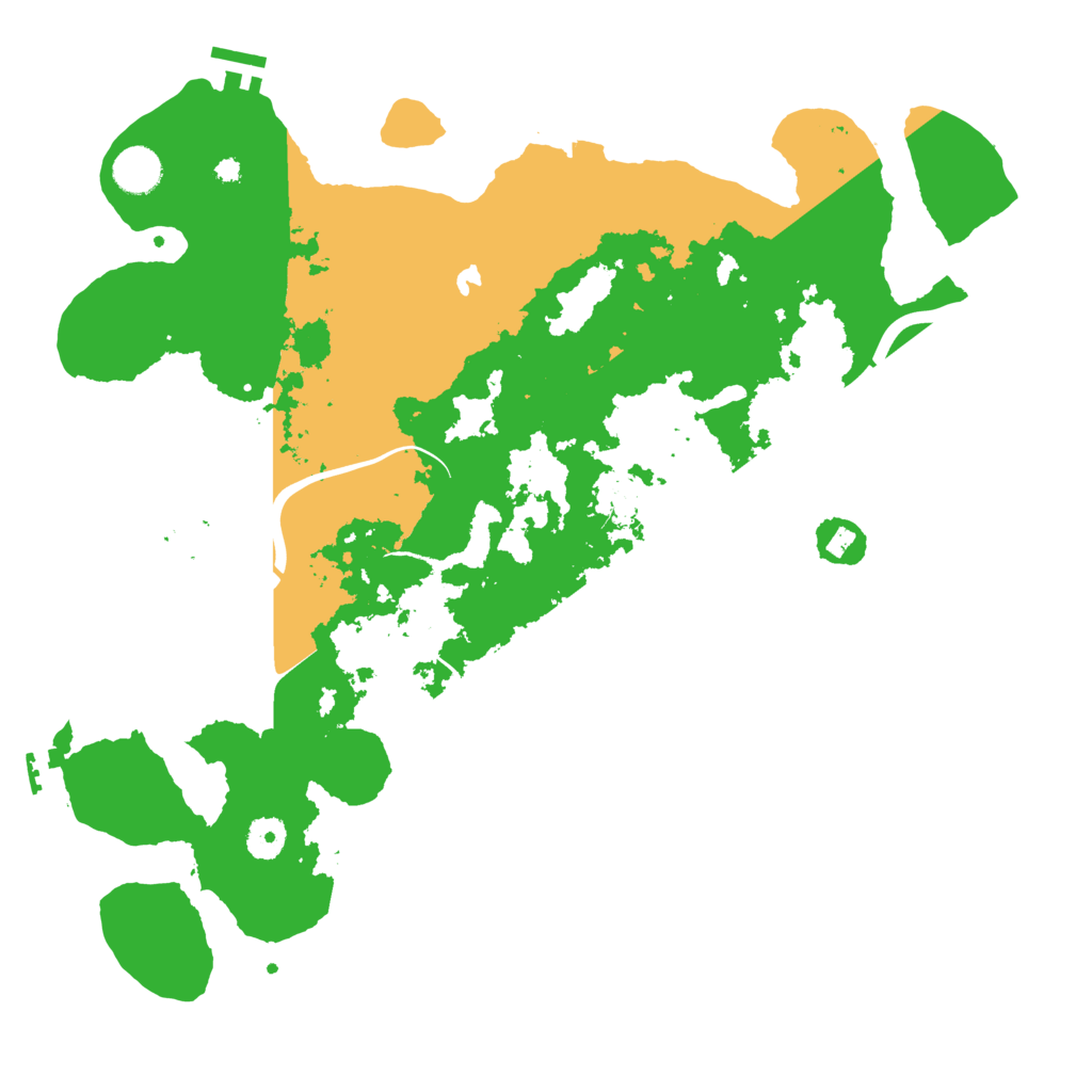 Biome Rust Map: Procedural Map, Size: 4000, Seed: 1331288570