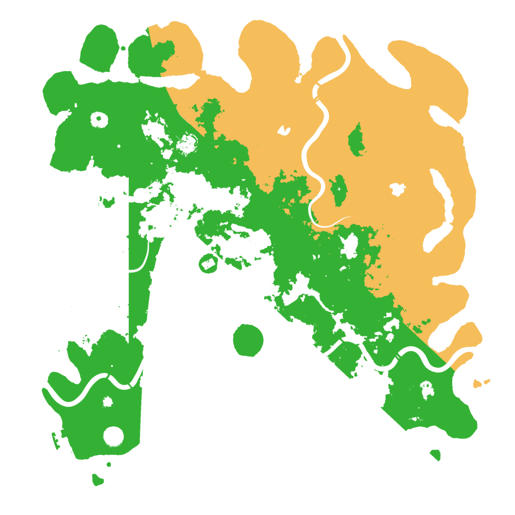 Biome Rust Map: Procedural Map, Size: 4500, Seed: 265430301