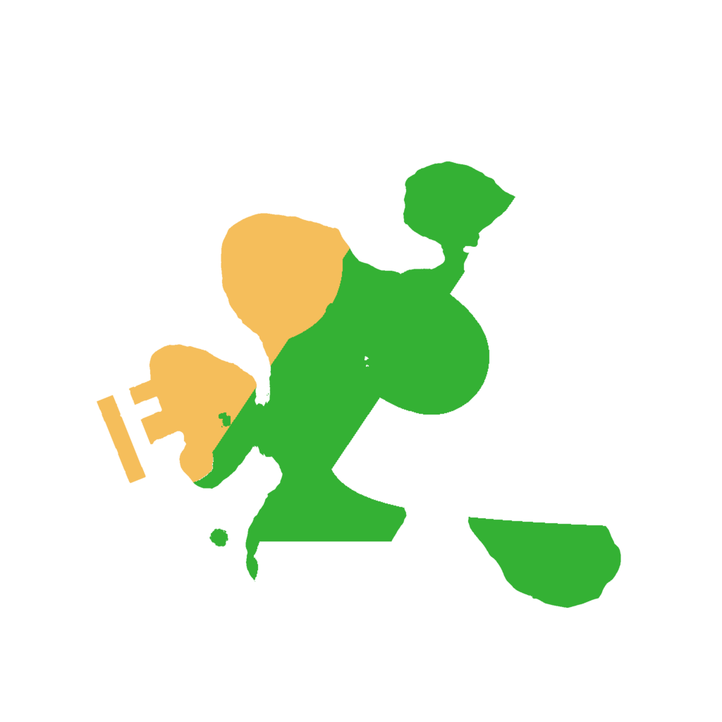 Biome Rust Map: Procedural Map, Size: 1650, Seed: 562656631