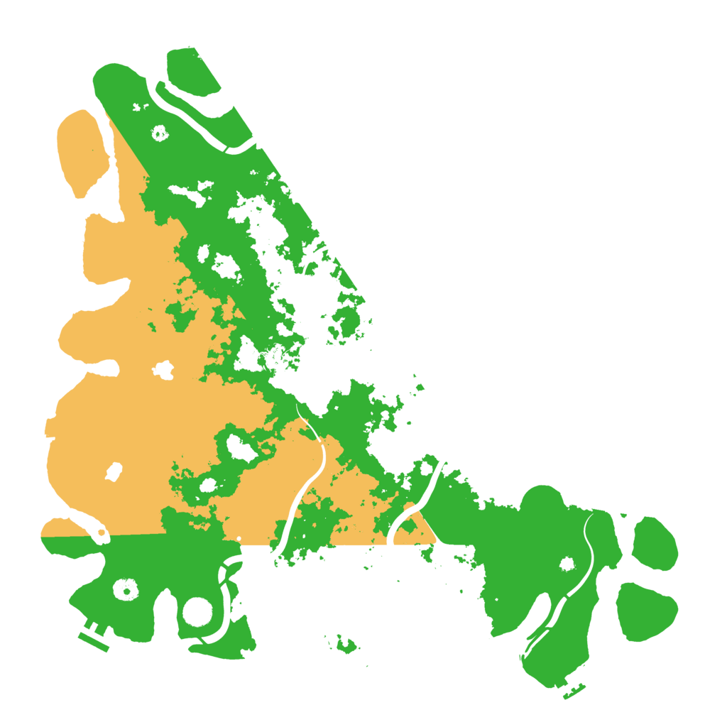 Biome Rust Map: Procedural Map, Size: 4500, Seed: 314564058