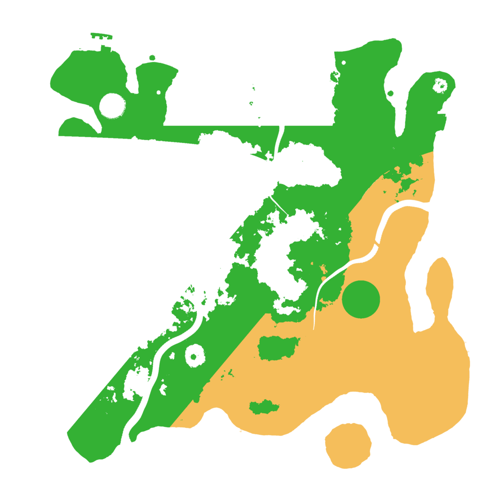 Biome Rust Map: Procedural Map, Size: 3500, Seed: 847357890