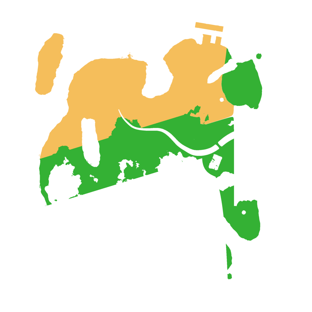 Biome Rust Map: Procedural Map, Size: 2250, Seed: 342251707