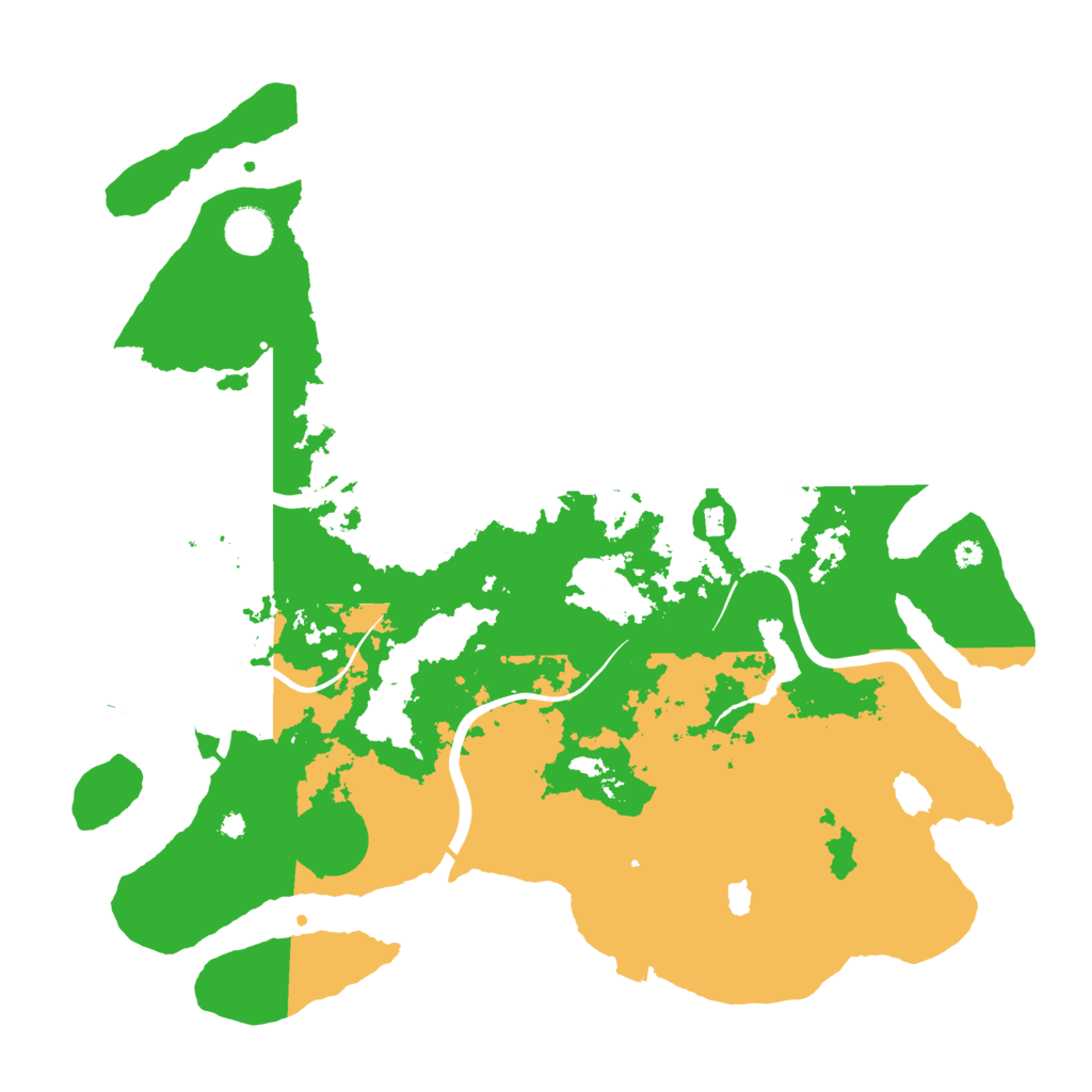 Biome Rust Map: Procedural Map, Size: 4000, Seed: 30974014