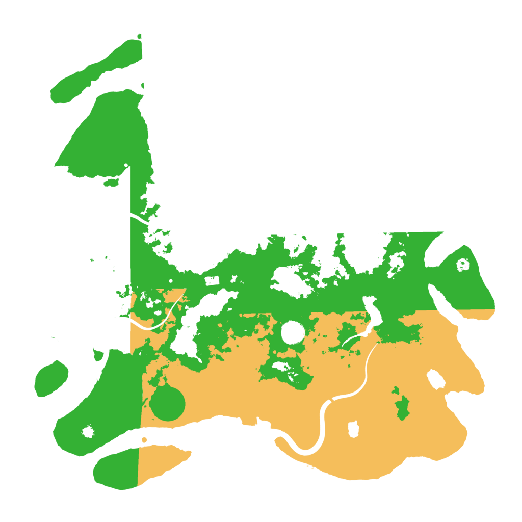 Biome Rust Map: Procedural Map, Size: 4000, Seed: 30974014