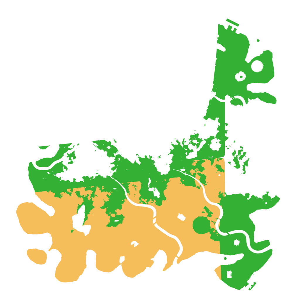Biome Rust Map: Procedural Map, Size: 4500, Seed: 1285788008