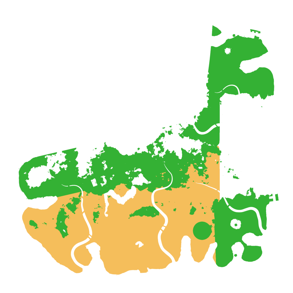Biome Rust Map: Procedural Map, Size: 4250, Seed: 2088944151