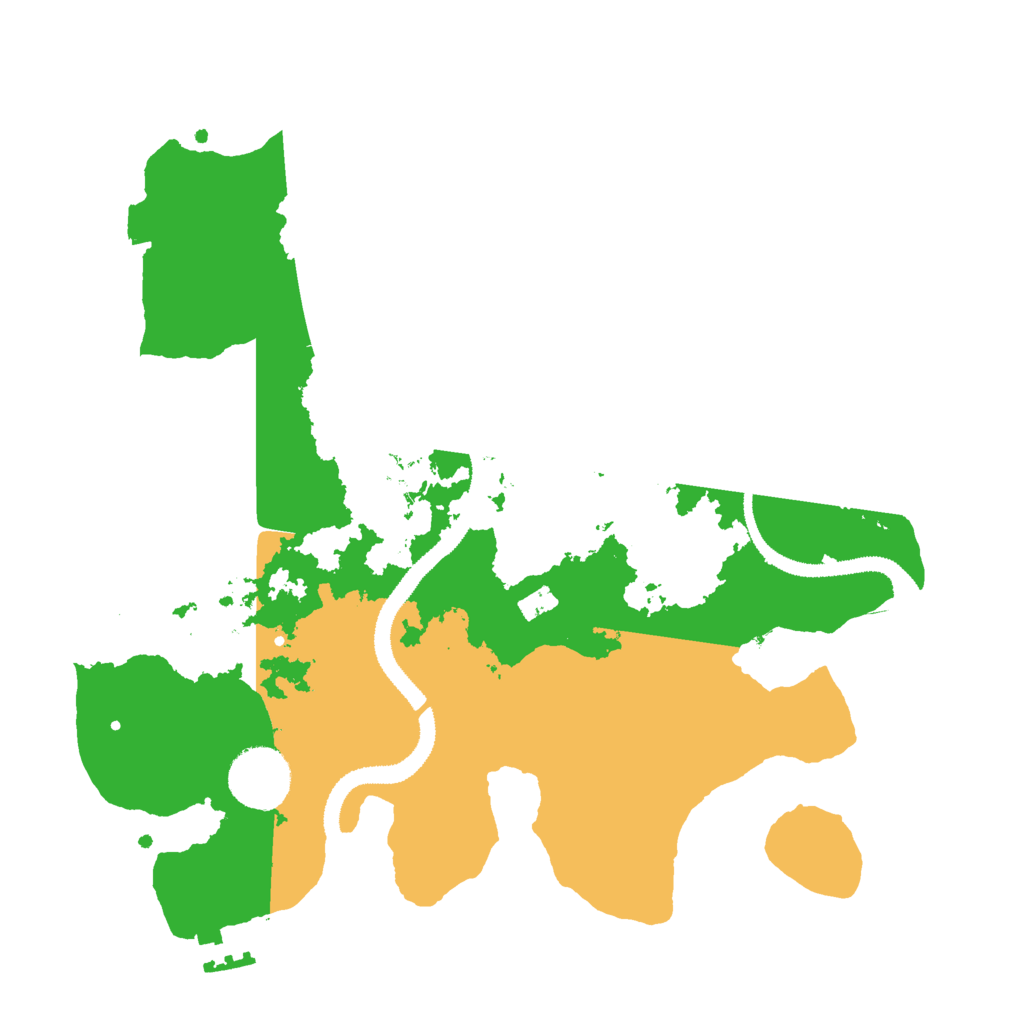 Biome Rust Map: Procedural Map, Size: 3000, Seed: 8237910