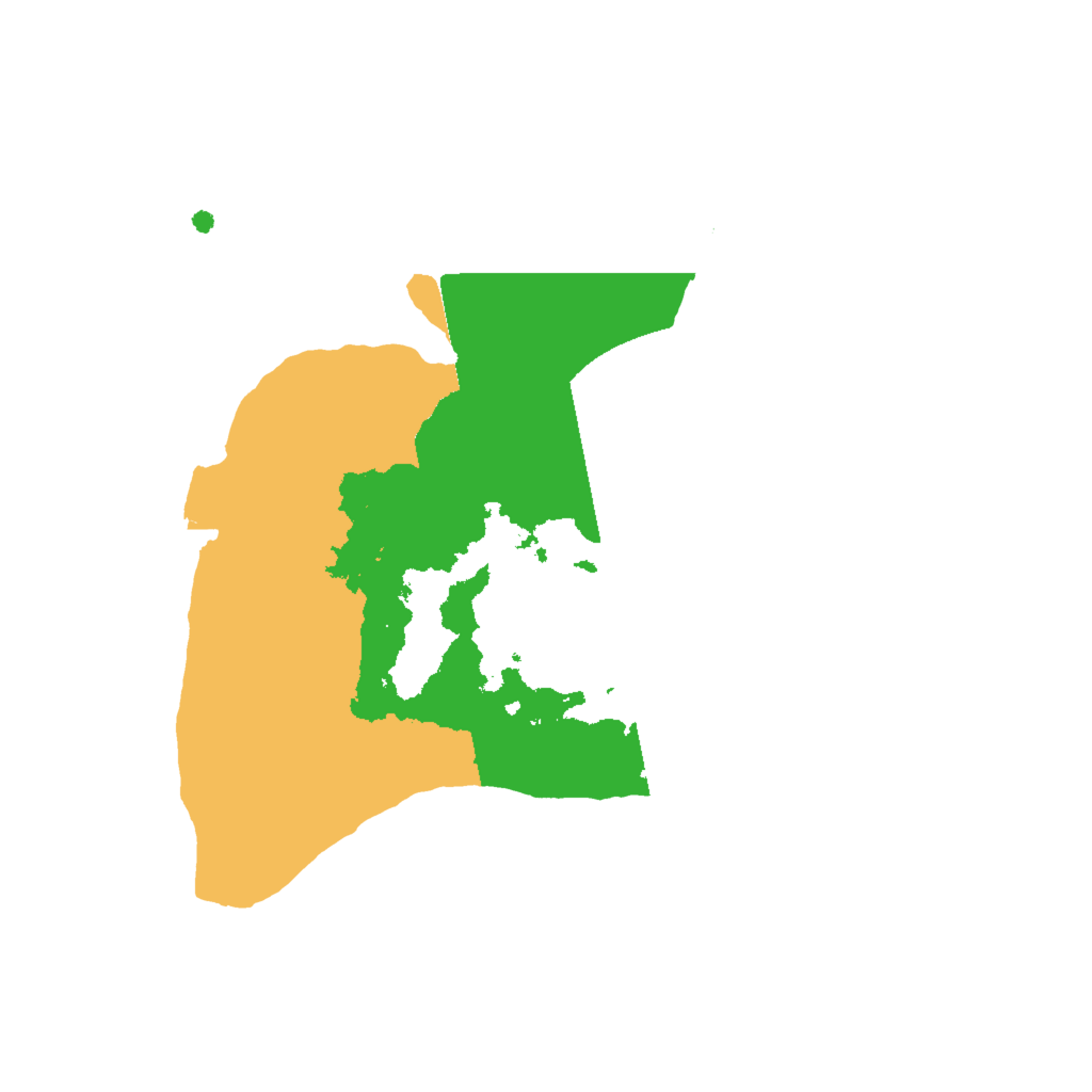 Biome Rust Map: Procedural Map, Size: 2000, Seed: 542706587