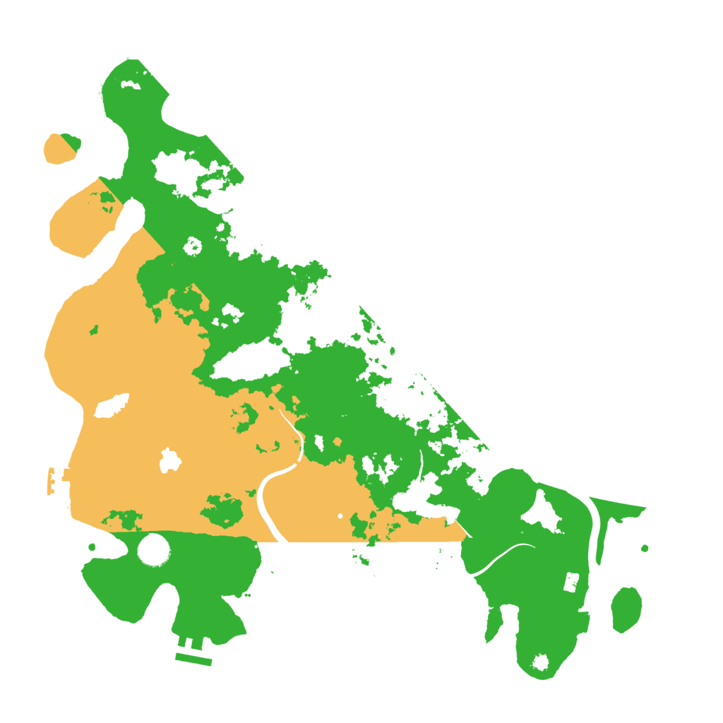 Biome Rust Map: Procedural Map, Size: 4000, Seed: 1335386850