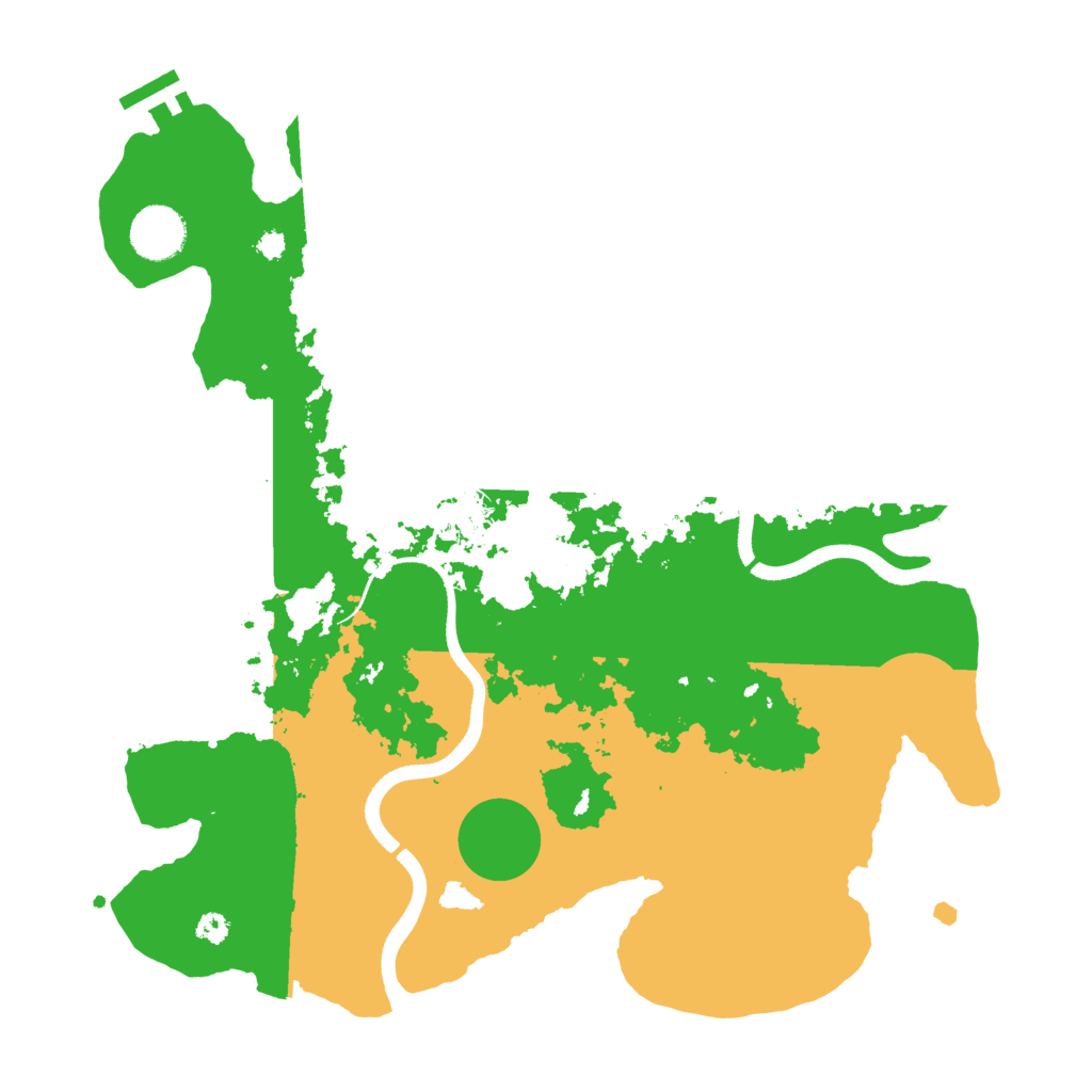 Biome Rust Map: Procedural Map, Size: 3500, Seed: 1697228368
