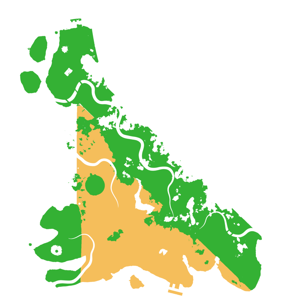 Biome Rust Map: Procedural Map, Size: 4250, Seed: 23546