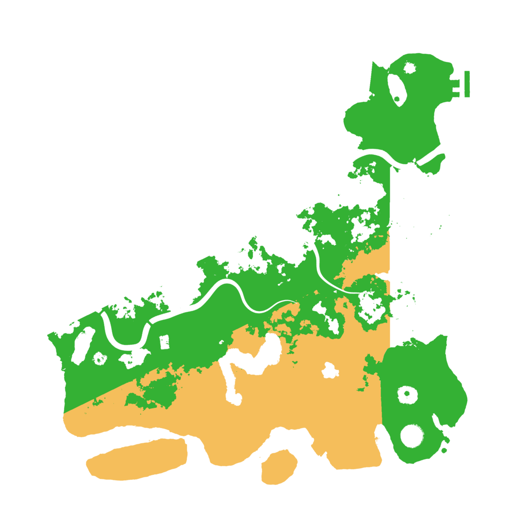 Biome Rust Map: Procedural Map, Size: 4000, Seed: 19413936