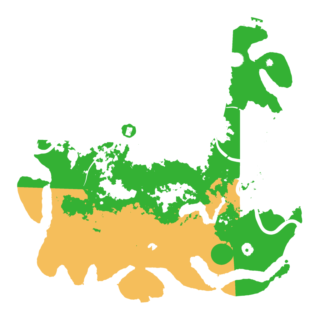 Biome Rust Map: Procedural Map, Size: 4000, Seed: 77701052