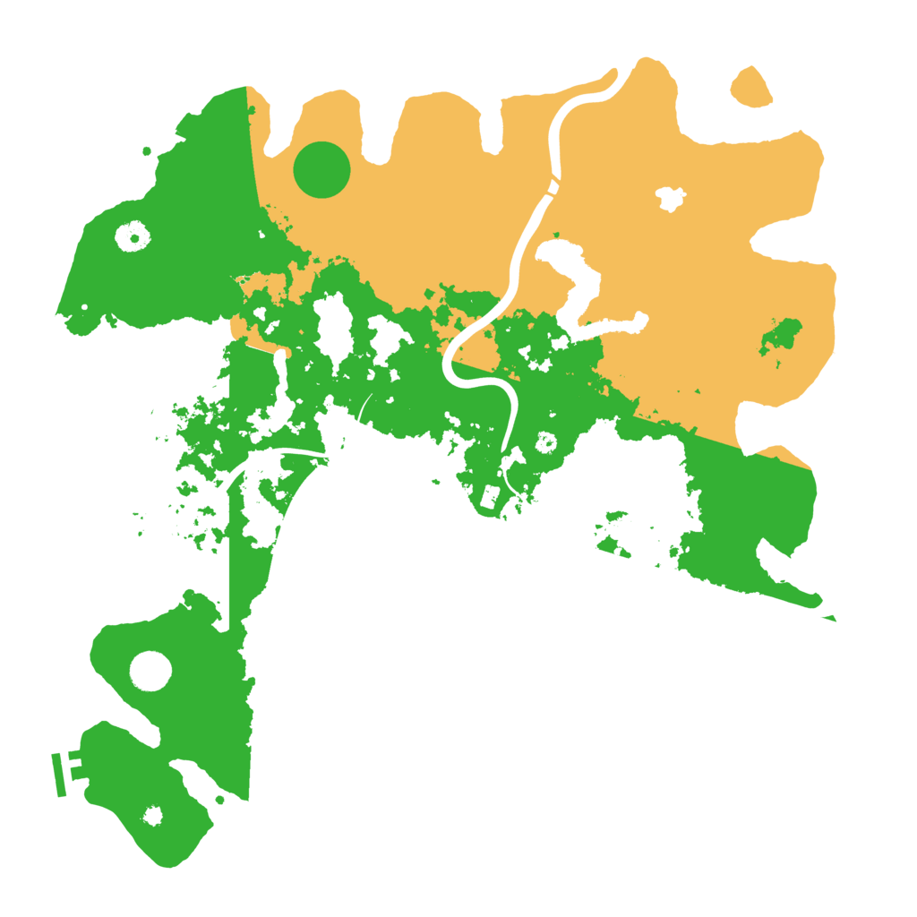 Biome Rust Map: Procedural Map, Size: 4250, Seed: 648254