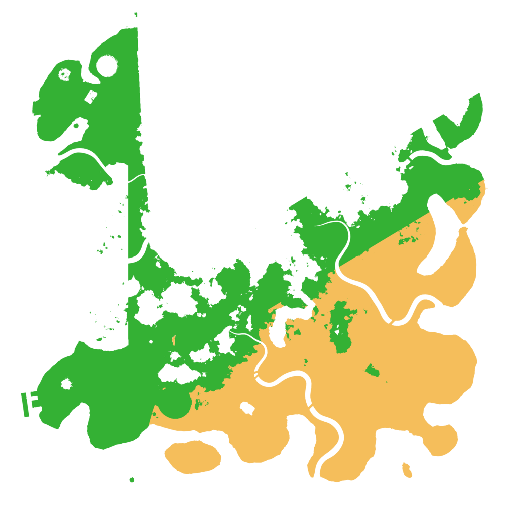 Biome Rust Map: Procedural Map, Size: 4250, Seed: 1327755387
