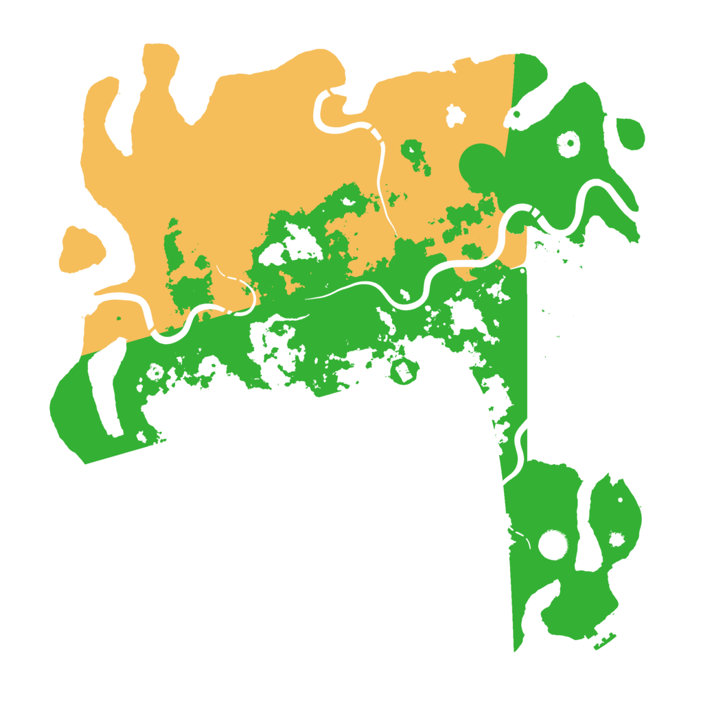 Biome Rust Map: Procedural Map, Size: 4250, Seed: 1052051589