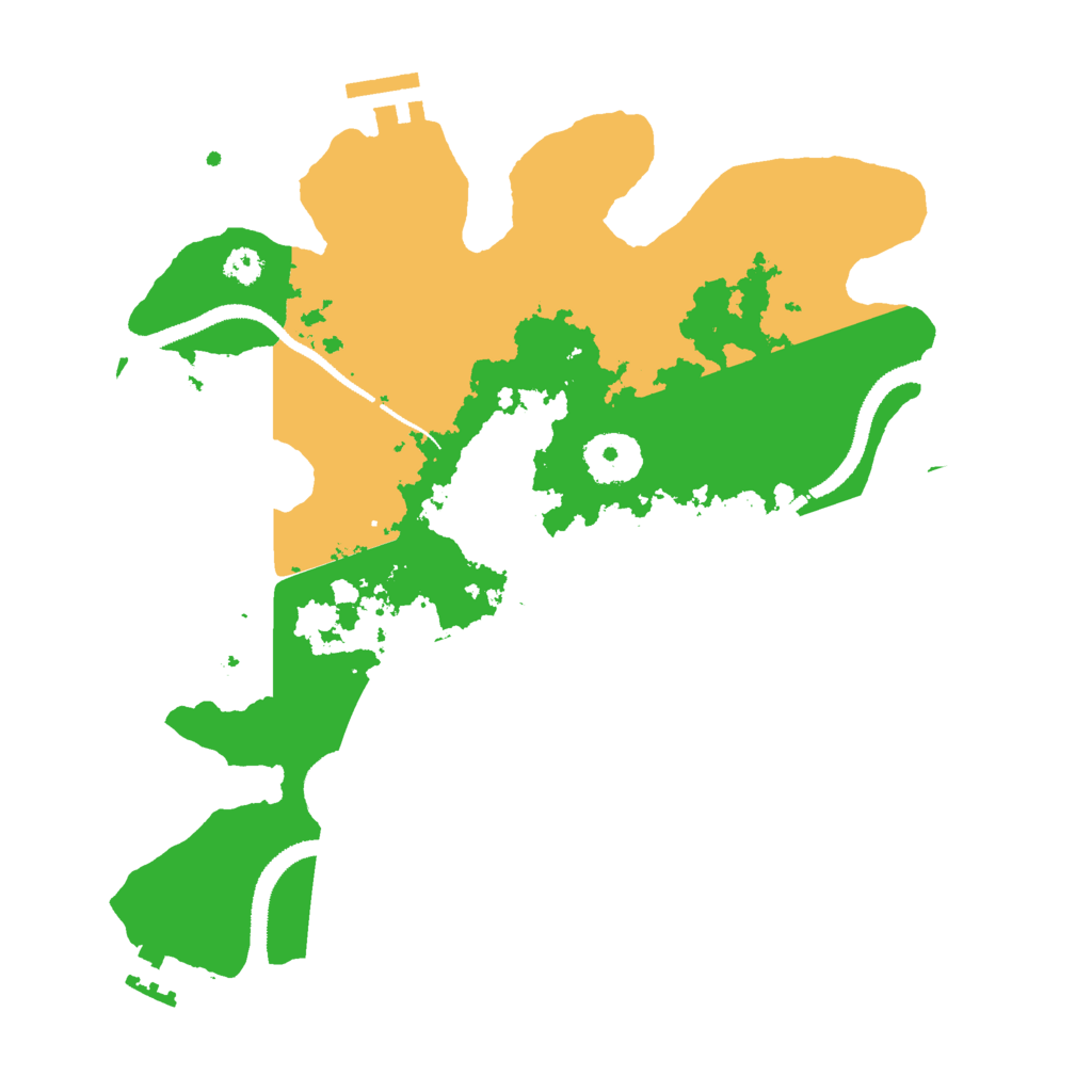 Biome Rust Map: Procedural Map, Size: 3000, Seed: 1869223701